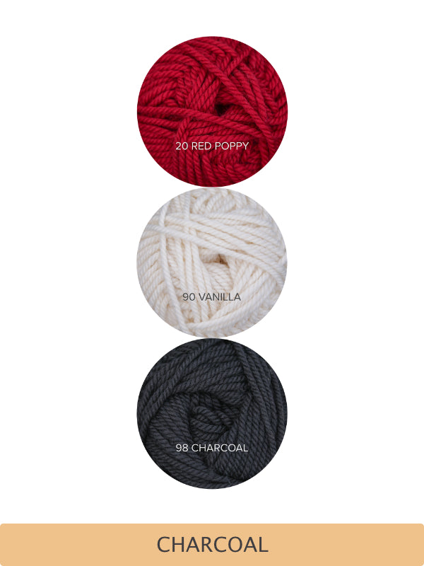 Dancing Santa Hats Knitting Kit – Bulky Weight Hat Yarn Kit