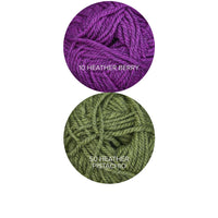 Easy Twisted Rib Beanie Yarn Knitting Kit