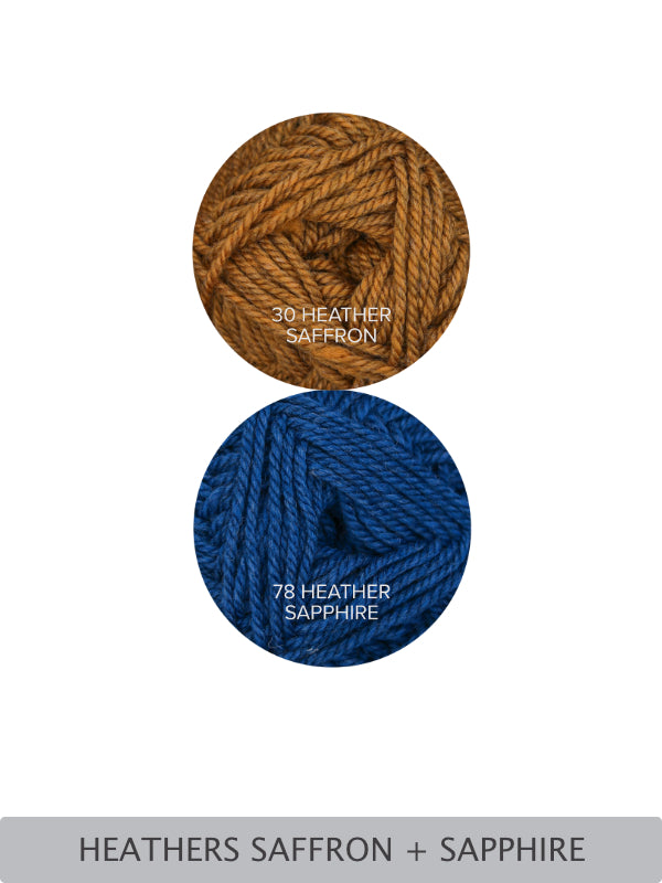 Easy Twisted Rib Beanie Yarn Knitting Kit