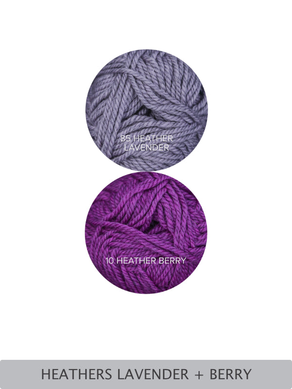 Easy Twisted Rib Beanie Yarn Knitting Kit