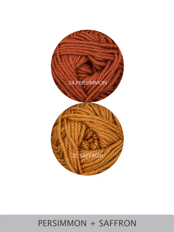 Easy Twisted Rib Beanie Yarn Knitting Kit