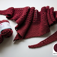 Elevensies Shawl Sport Weight Yarn Kit