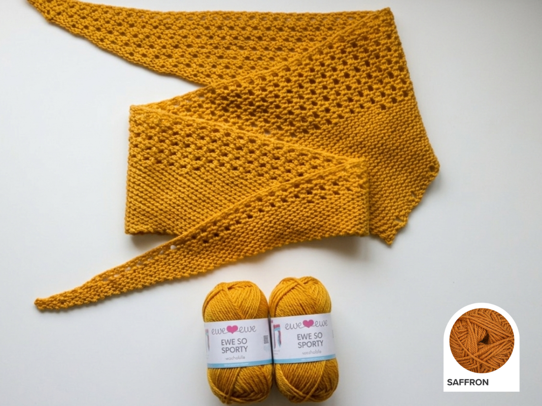 Elevensies Shawl Sport Weight Yarn Kit