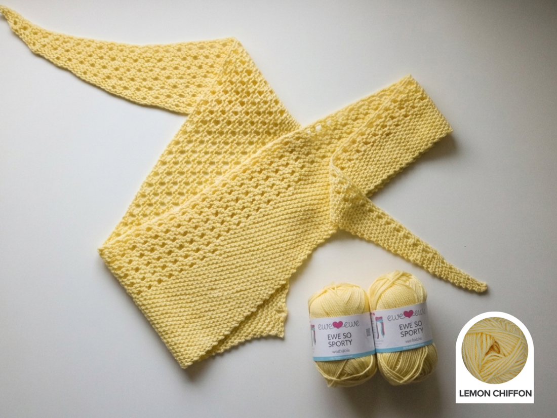 Elevensies Shawl Sport Weight Yarn Kit