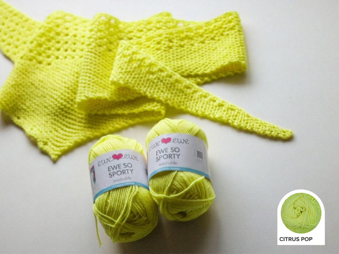 Elevensies Shawl Sport Weight Yarn Kit