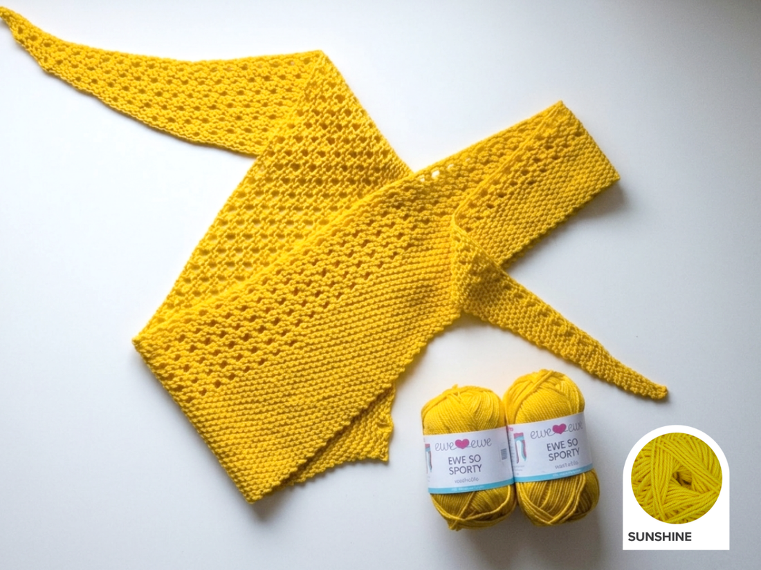 Elevensies Shawl Sport Weight Yarn Kit
