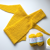 Elevensies Shawl Sport Weight Yarn Kit