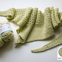 Elevensies Shawl Sport Weight Yarn Kit