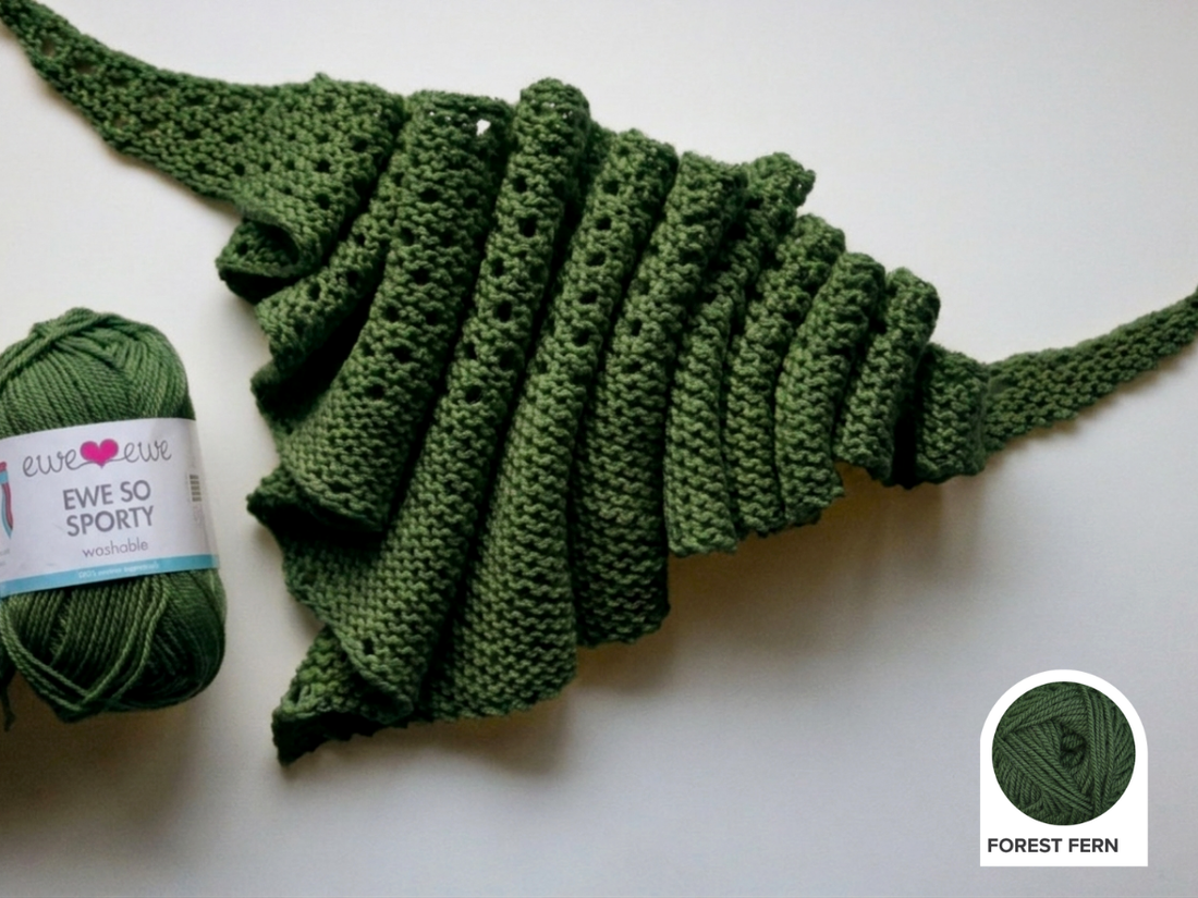 Elevensies Shawl Sport Weight Yarn Kit