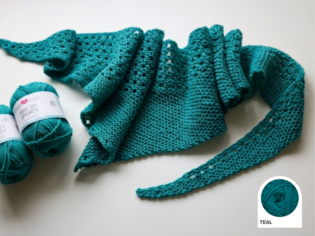 Elevensies Shawl Sport Weight Yarn Kit
