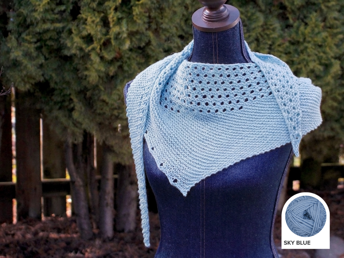 Elevensies Shawl Sport Weight Yarn Kit