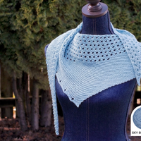 Elevensies Shawl Sport Weight Yarn Kit