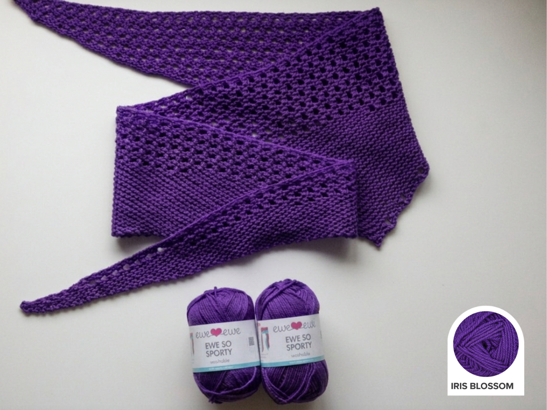 Elevensies Shawl Sport Weight Yarn Kit