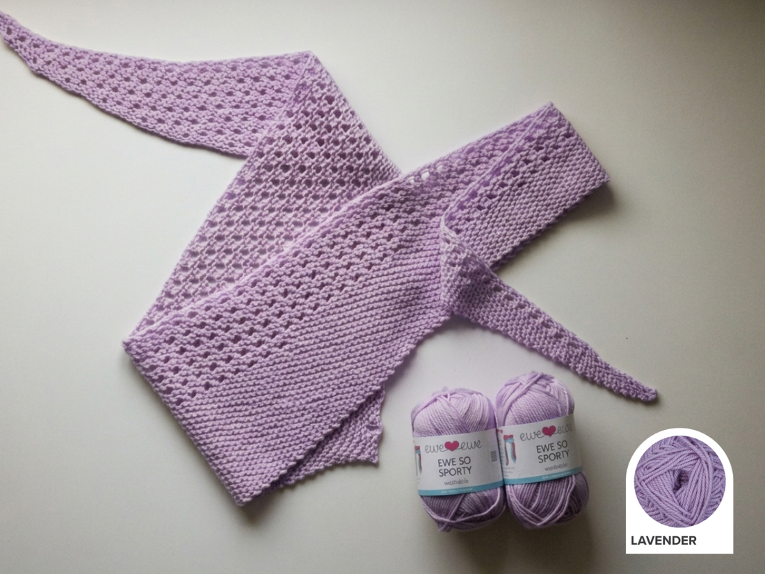 Elevensies Shawl Sport Weight Yarn Kit