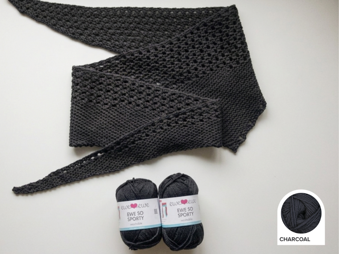 Elevensies Shawl Sport Weight Yarn Kit