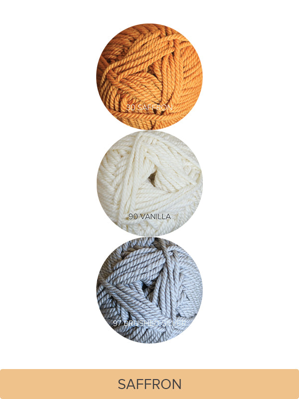 Little Coffee Bean Bulky Baby Cardigan Yarn Kit