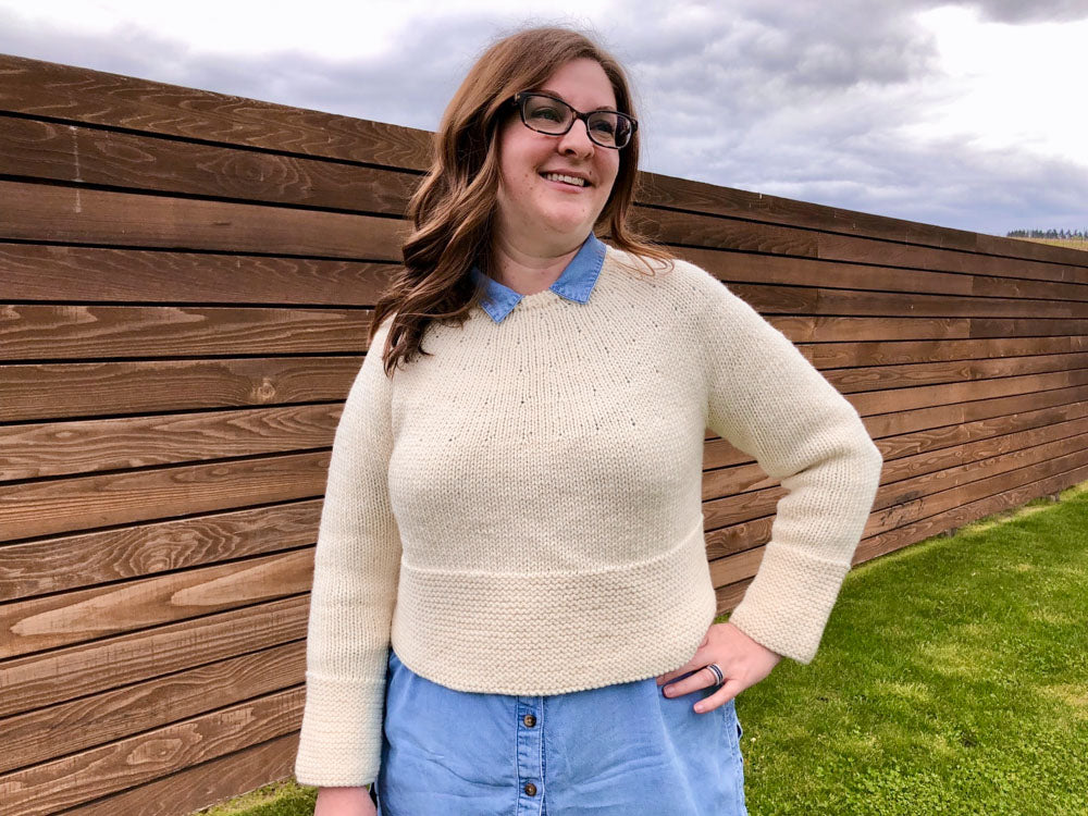 Luisa Sweater PDF Knitting Pattern