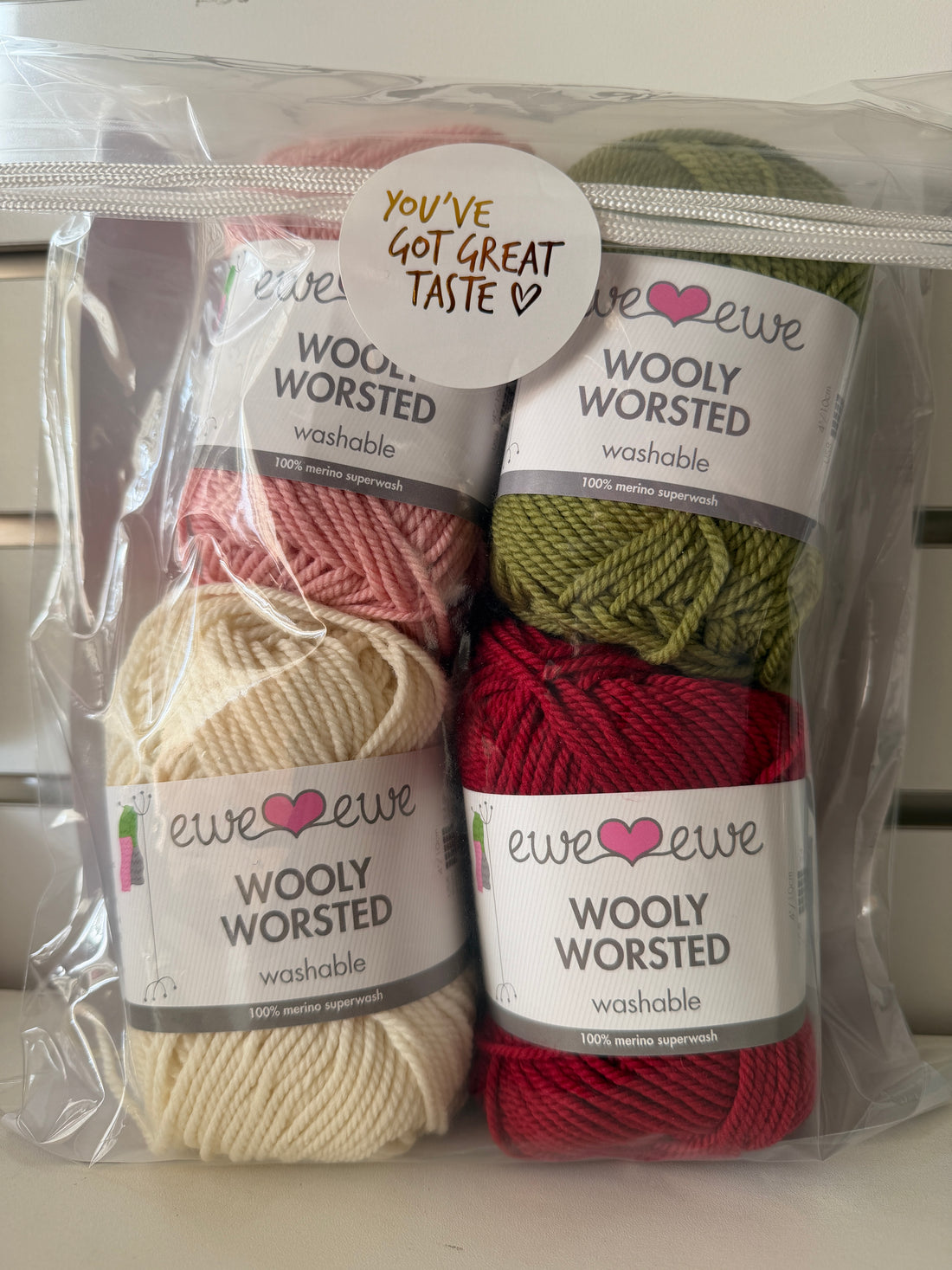 Me and The Tree Stocking Cap and Ornament Yarn Kit SoCal Fiber Fair