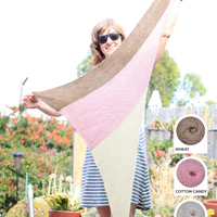 Neonpolitan Shawl Yarn Kit
