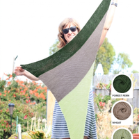 Neonpolitan Shawl Yarn Kit