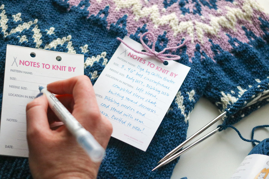 Notes To Knit By Knitting Notepads