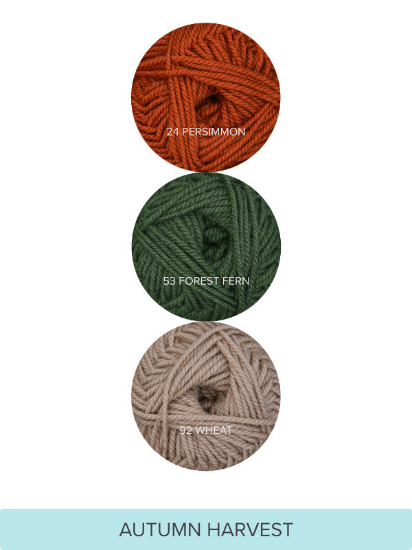 Phoenix Wrap Triangle Shawl Yarn Kit