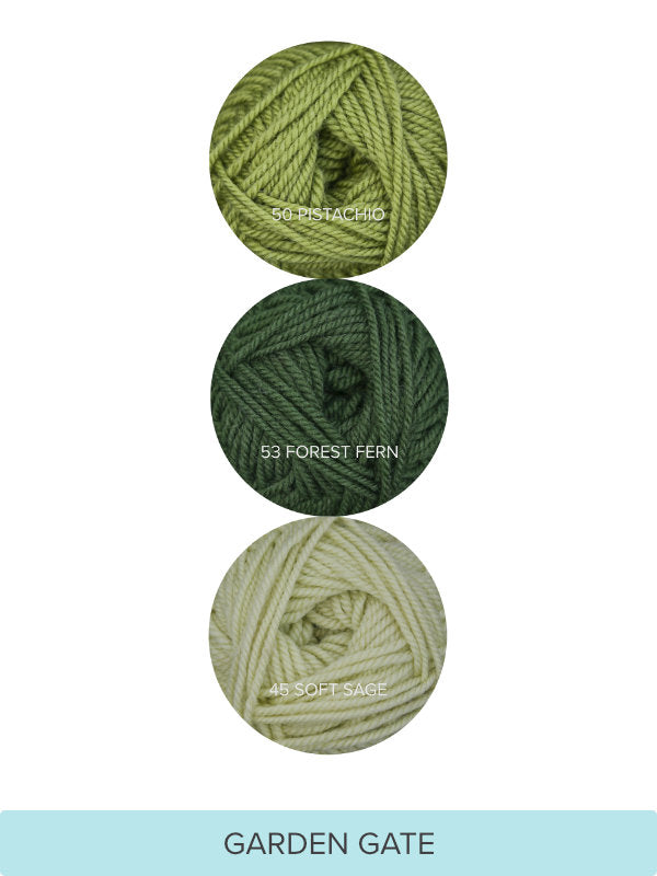 Phoenix Wrap Triangle Shawl Yarn Kit