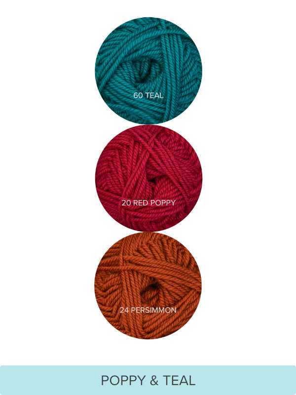 Phoenix Wrap Triangle Shawl Yarn Kit