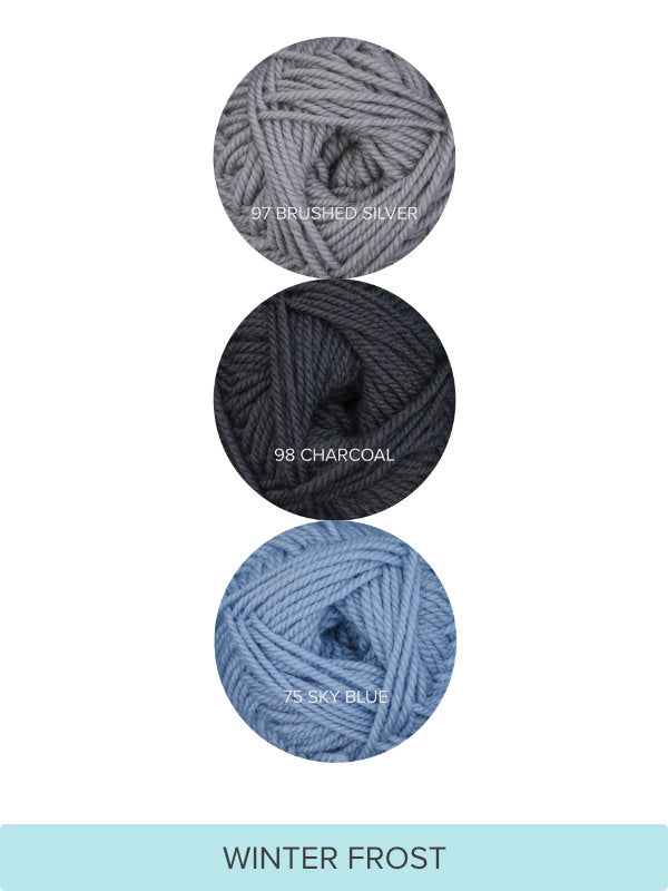 Phoenix Wrap Triangle Shawl Yarn Kit