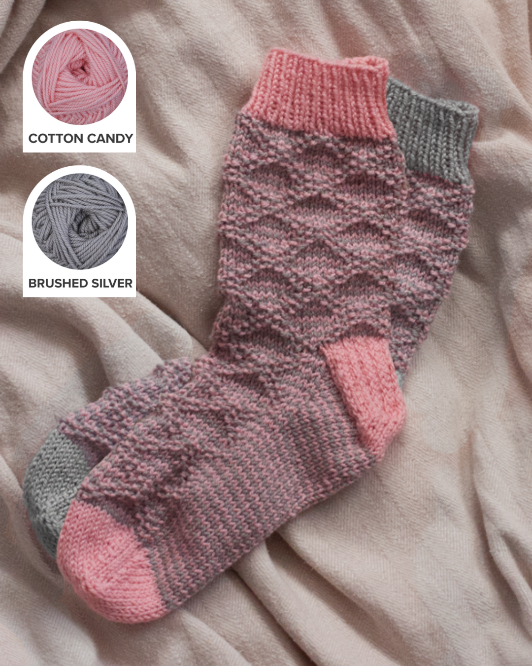 Serenity Slouch Socks Yarn Kit