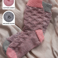 Serenity Slouch Socks Yarn Kit
