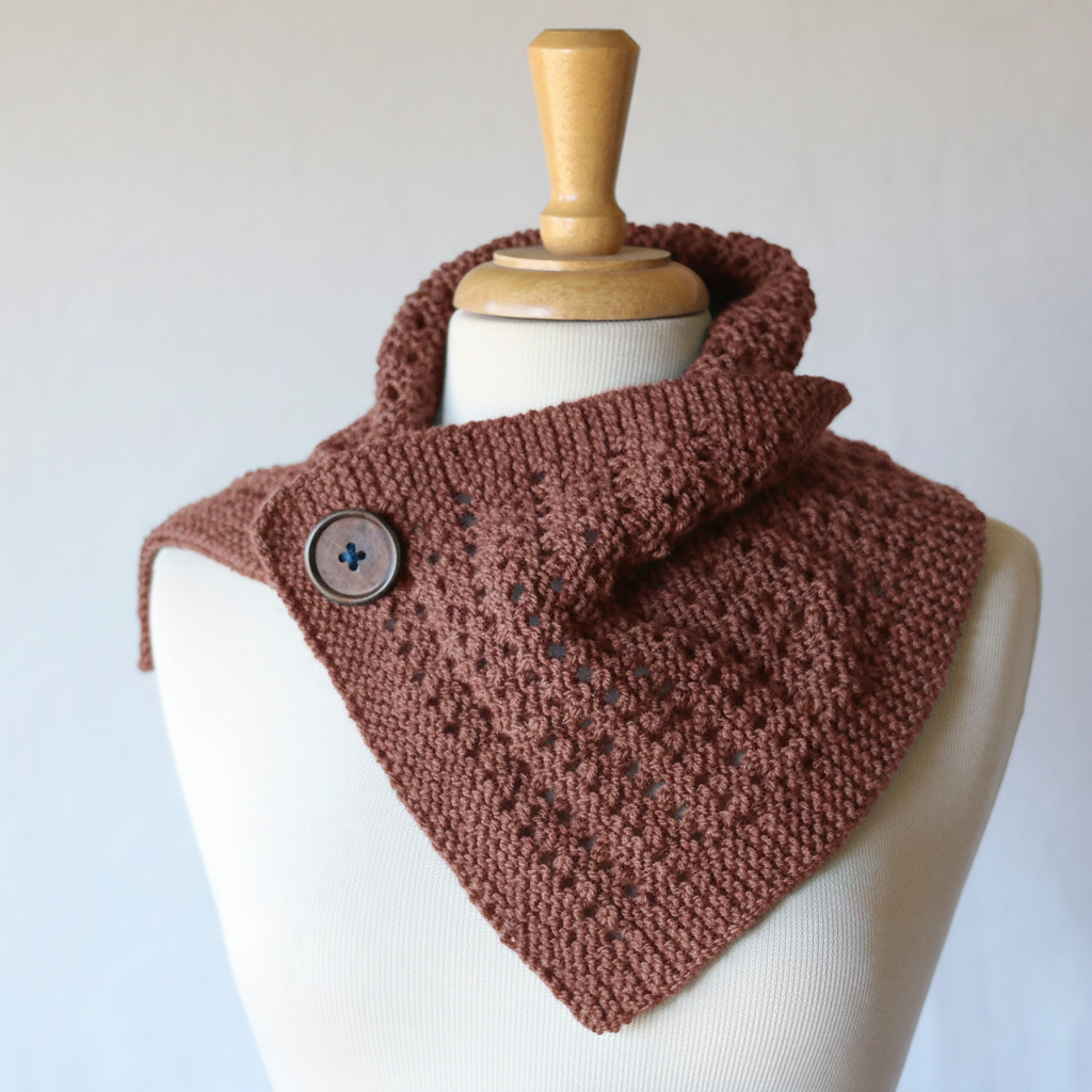 Snowfall Cowl FREE Knitting Pattern PDF