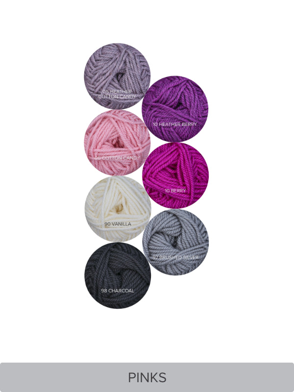 Softly Striped Baby Blanket Yarn Kit