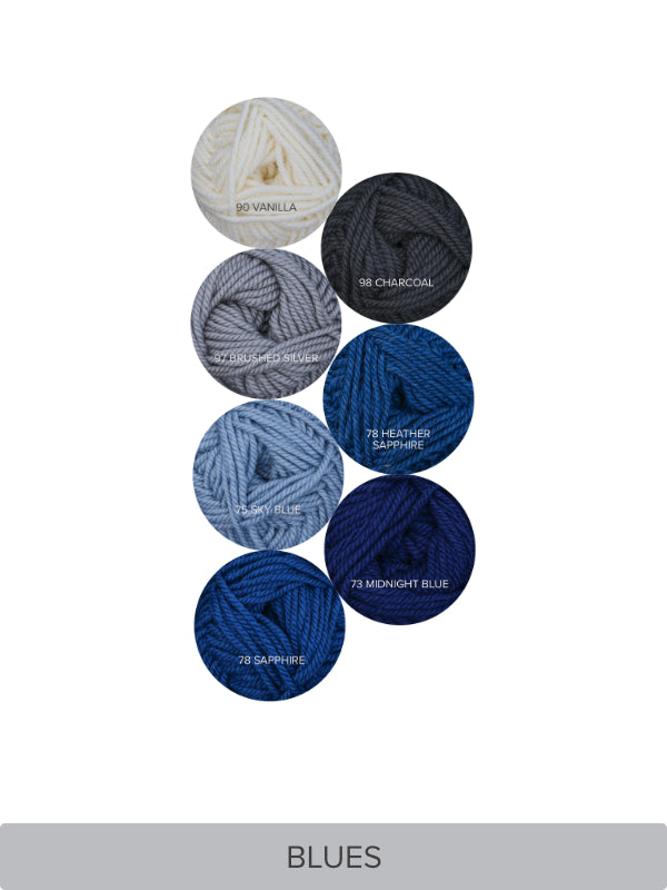 Softly Striped Baby Blanket Yarn Kit