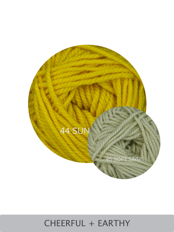 Two Tone Hat & Mitts – Crochet Yarn Kit