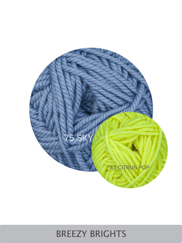 Two Tone Hat & Mitts – Crochet Yarn Kit