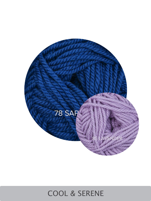 Two Tone Hat & Mitts – Crochet Yarn Kit