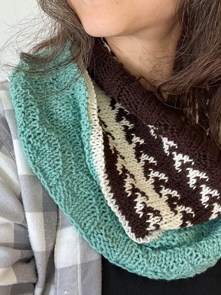 Wish Cowl PDF Color Magic Cowl Knitting Pattern