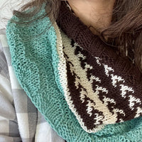 Wish Cowl with Color Magic Template Yarn Kit