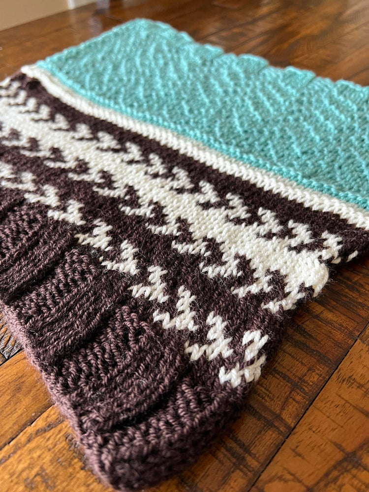 Wish Cowl with Color Magic Template Yarn Kit