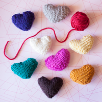 Ewe Ewe Heart Heart Free PDF Knitting Pattern