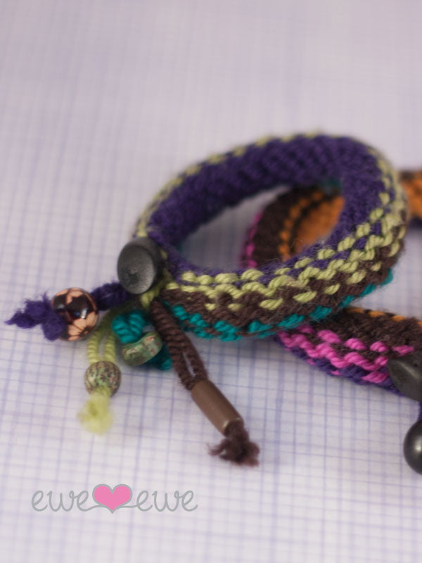 Knitship Bracelets FREE Friendship Bracelet Knitting Pattern PDF