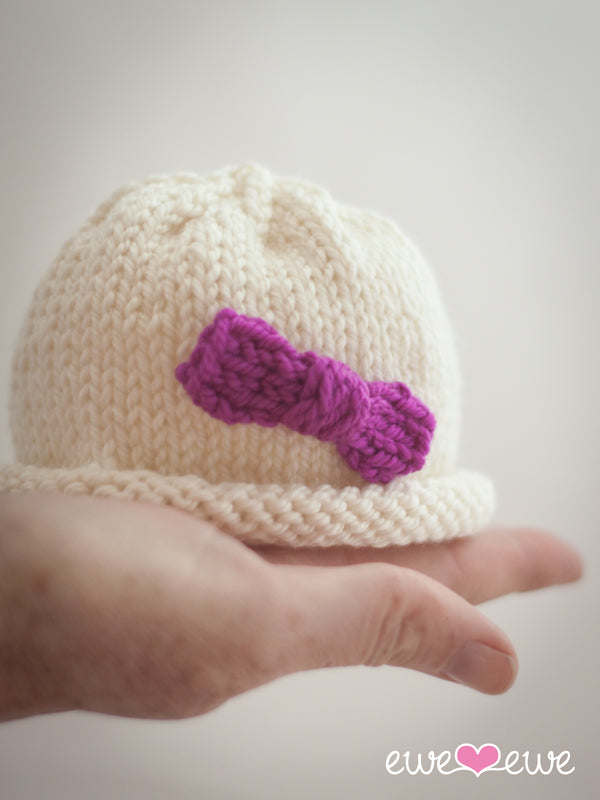 Hello Preemie Free Baby Hat Knitting Pattern