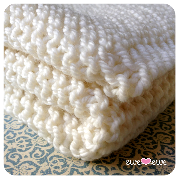 Serenity Baby Blanket FREE Knitting Pattern PDF