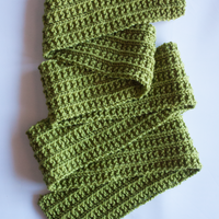 Wainscot Scarf FREE One Row Knitting Pattern