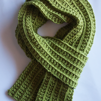 Wainscot Scarf FREE One Row Knitting Pattern