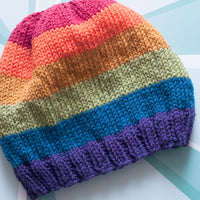 Pride Parade FREE Hat Knitting Pattern
