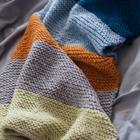 Big Bouncy Baby Blanket FREE PDF Knitting Pattern