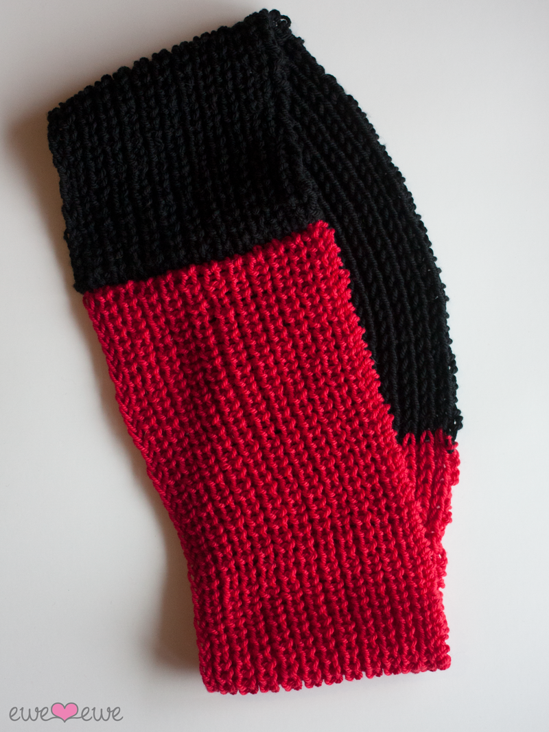 Cardinal Cowl PDF Infinity Scarf FREE Knitting Pattern