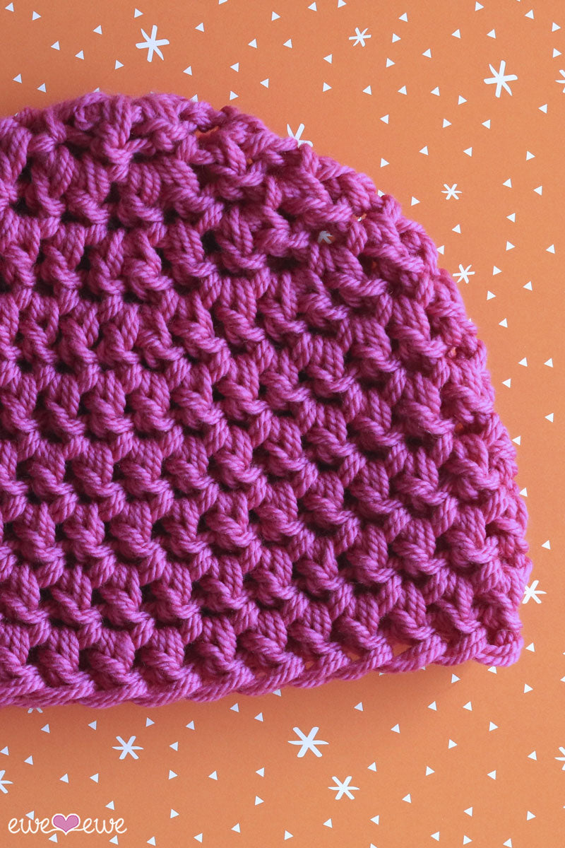 Half Hour Hat FREE Crochet Beanie PDF Pattern